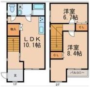 グランシア鹿子の間取り画像