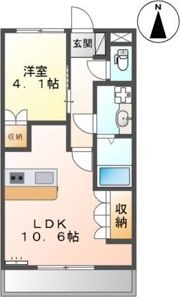 ラティールⅢの間取り画像