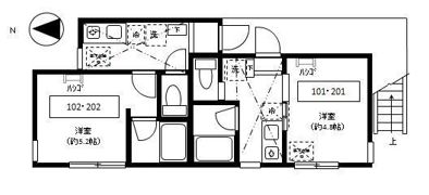 M’sプレイス（エムズプレイス）の間取り画像