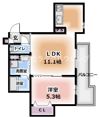 クリエオーレ門真南Ⅰの間取り画像