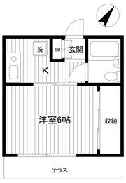シャングリラ壱番館の間取り画像