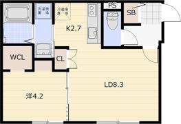 Noble Vista Eni (ノーブル ビスタ エニ)の間取り画像