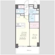 フランディル・オーラ江坂の間取り画像