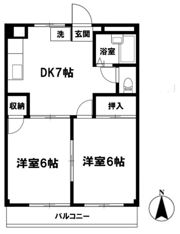 アネックスファイブの間取り画像