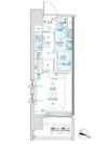 クレイシア横濱阪東橋の間取り画像