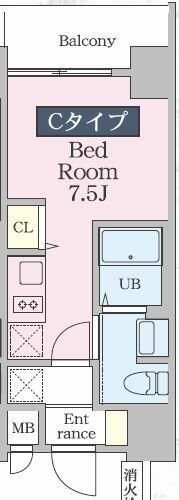 ファインプレイス川崎の間取り画像