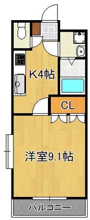 アムールコスモスの間取り画像