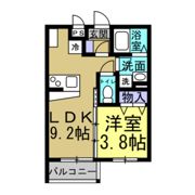 ☆3月完成☆PONTE GLORIAの間取り画像