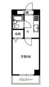 青柳マンションの間取り画像