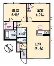 シャーメゾンガーデンズK C棟の間取り画像