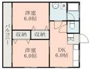 ヒルサイドハイツの間取り画像
