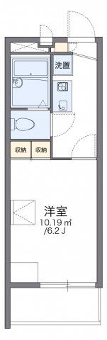 レオパレスポプラの間取り画像