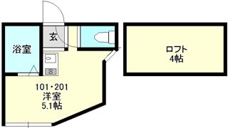 ユナイト石川町エドワードの杜の間取り画像