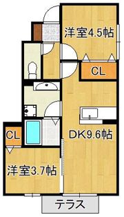 砂山みずほの間取り画像
