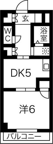 タウンM&E A棟の間取り画像