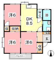 村田邸の間取り画像