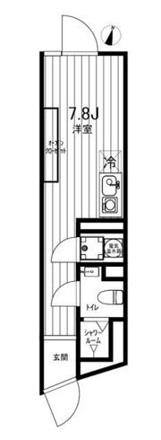 COCOFLAT 阿佐ヶ谷の間取り画像