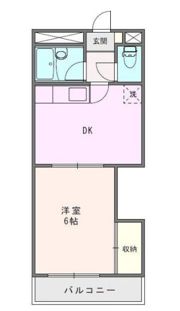 パークサイド野毛山の間取り画像