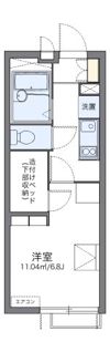 レオパレス紅花Ⅱの間取り画像
