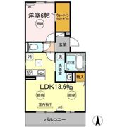 メゾン勝賀 A棟の間取り画像