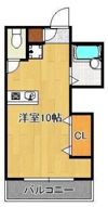 陣山ハイマートの間取り画像