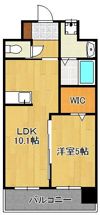 ギャラクシー折尾の間取り画像