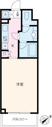 ルーブル富士見台の間取り画像