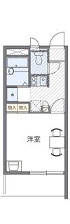 レオパレス花上の間取り画像