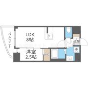 セレニテ天六ミラクの間取り画像