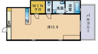 Grand E’terna福岡天神橋の間取り画像
