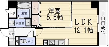 Wisteria（ウィステリア）の間取り画像