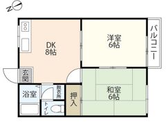 メゾンKの間取り画像