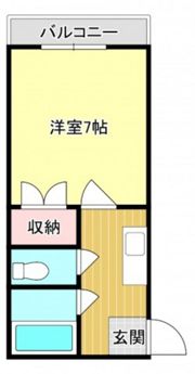 アルフィーネ十日市C棟の間取り画像