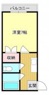 アルフィーネ十日市C棟の間取り画像