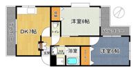 ドミール稲荷町の間取り画像