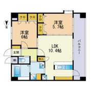 Casa愛宕南の間取り画像