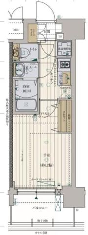 ファーストフィオーレ天王寺筆ヶ崎EYEの間取り画像