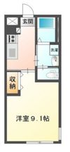 メゾン サフィールの間取り画像