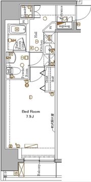 ブレシア銀座イーストの間取り画像