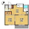 山門ハイツの間取り画像
