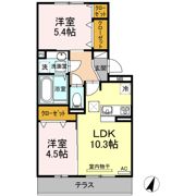 セキュレア須屋 J棟の間取り画像
