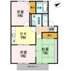 ヴィラクレスト B棟の間取り画像
