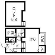 PRIME FLAT Mの間取り画像