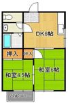 古川コーポの間取り画像