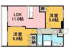 シーサイドヒルズHKⅡの間取り画像