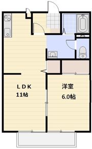 サンクレストD棟の間取り画像