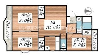 エスティアの間取り画像
