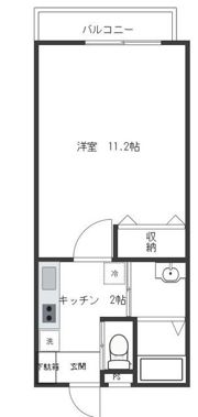 大原KYハイツⅢの間取り画像