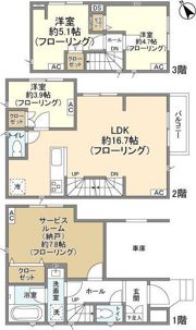 Kolet芦花公園#02の間取り画像