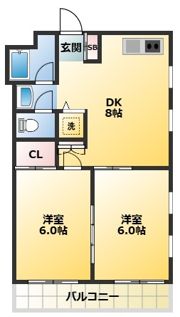 シャルム沢井の間取り画像